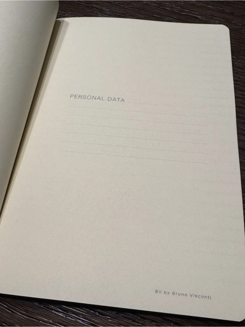 BV by Bruno Visconti Vegan Leather A5 Journal Notebook - Soft Petals